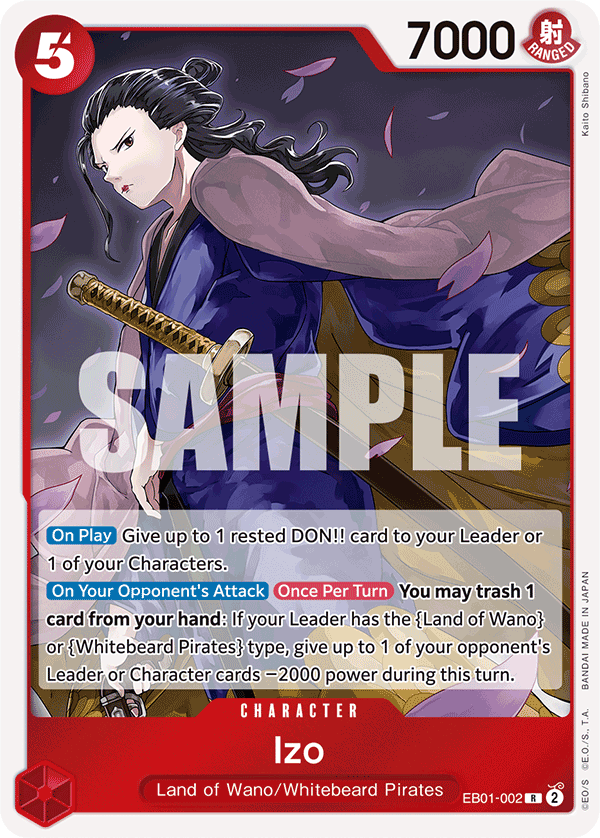 Izo EB01-002 One Piece TCG