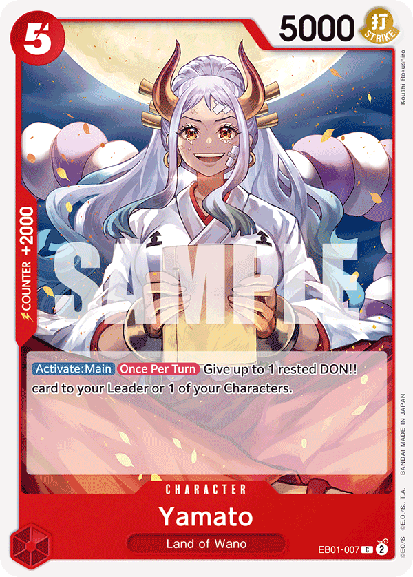 Yamato EB01-007 One Piece TCG