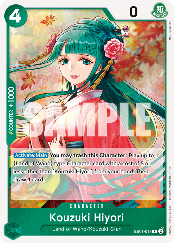 Kouzuki Hiyori EB01-013 One Piece TCG