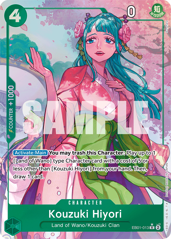 Kouzuki Hiyori (Alternate Art) EB01-013_p1 One Piece TCG