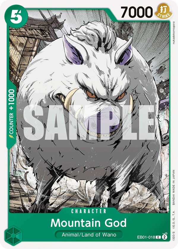 Mountain God EB01-018 One Piece TCG
