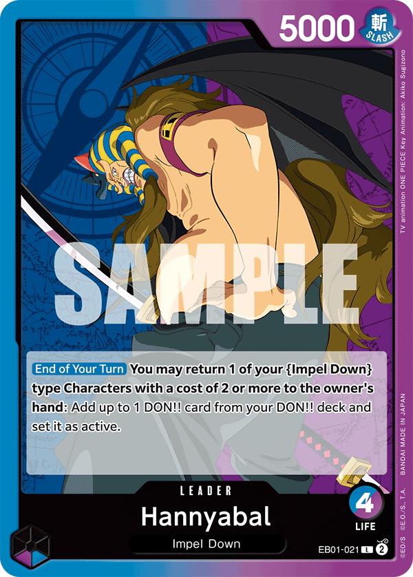 Hannyabal EB01-021 One Piece TCG