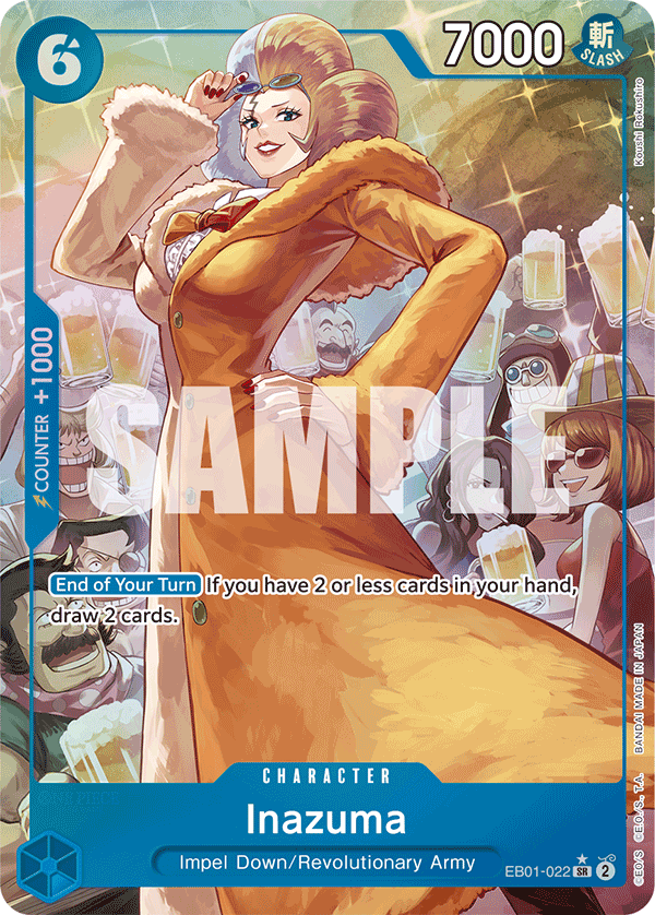 Inazuma (Alternate Art) EB01-022_p1 One Piece TCG