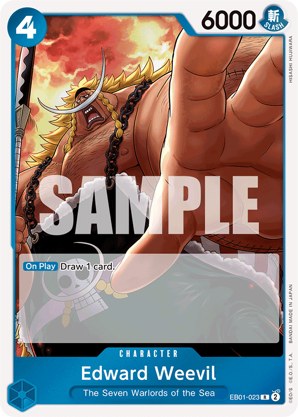 Edward Weevil EB01-023 One Piece TCG