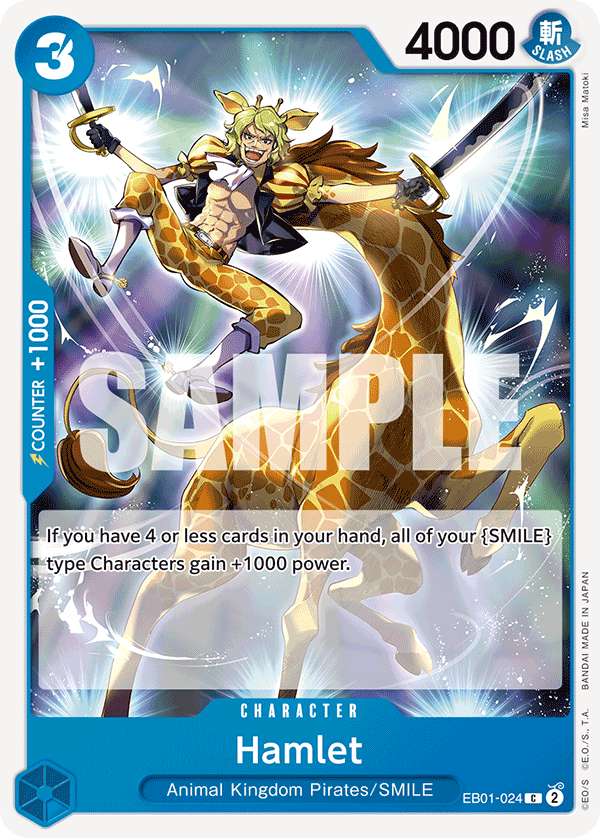 Hamlet EB01-024 One Piece TCG