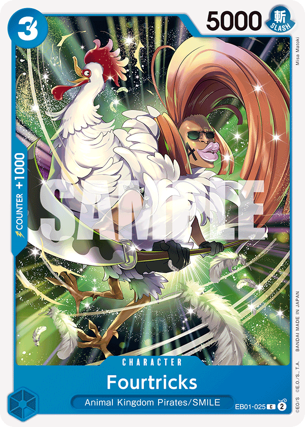 Fourtricks EB01-025 One Piece TCG