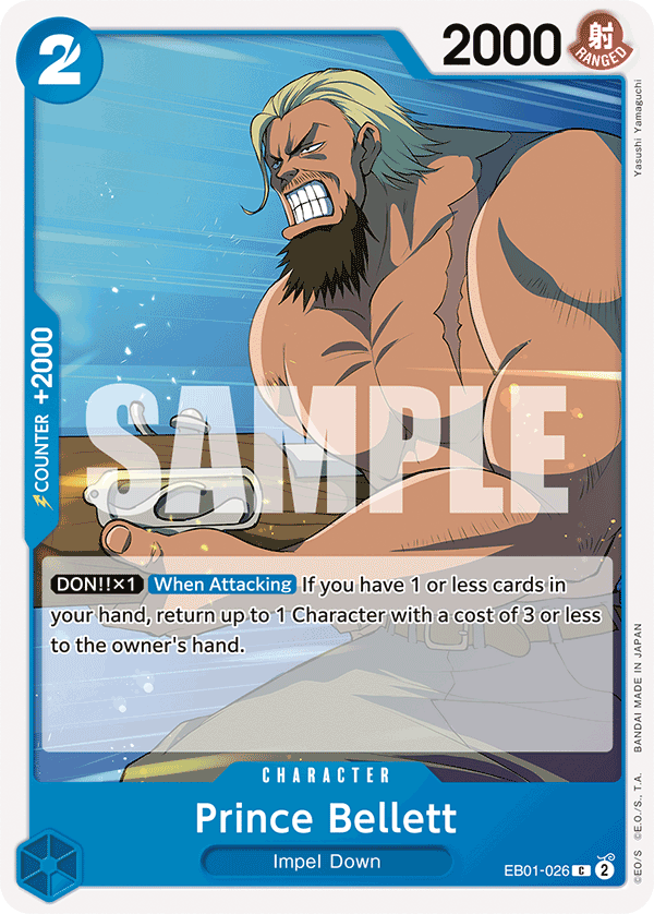 Prince Bellett EB01-026 One Piece TCG