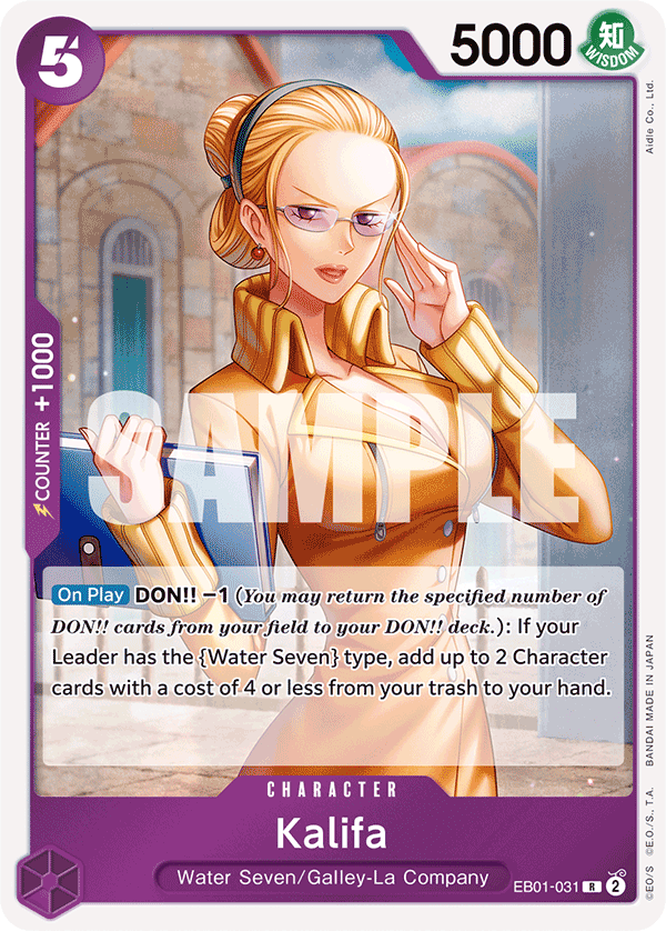 Kalifa EB01-031 One Piece TCG