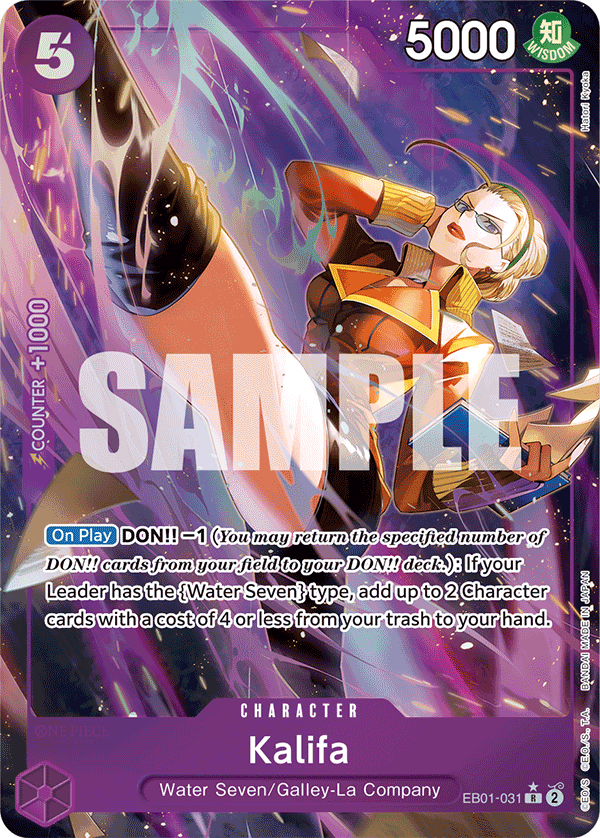 Kalifa (Alternate Art) EB01-031_p1 One Piece TCG