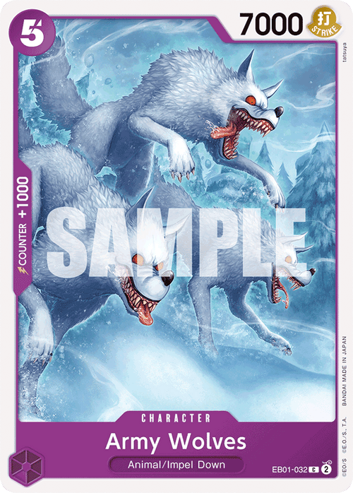 Army Wolves EB01-032 One Piece TCG