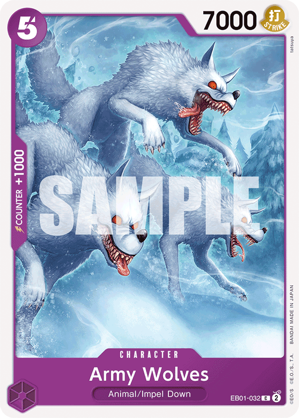 Army Wolves EB01-032 One Piece TCG