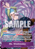 Ms. Wednesday (Alternate Art) EB01-034_p1 One Piece TCG