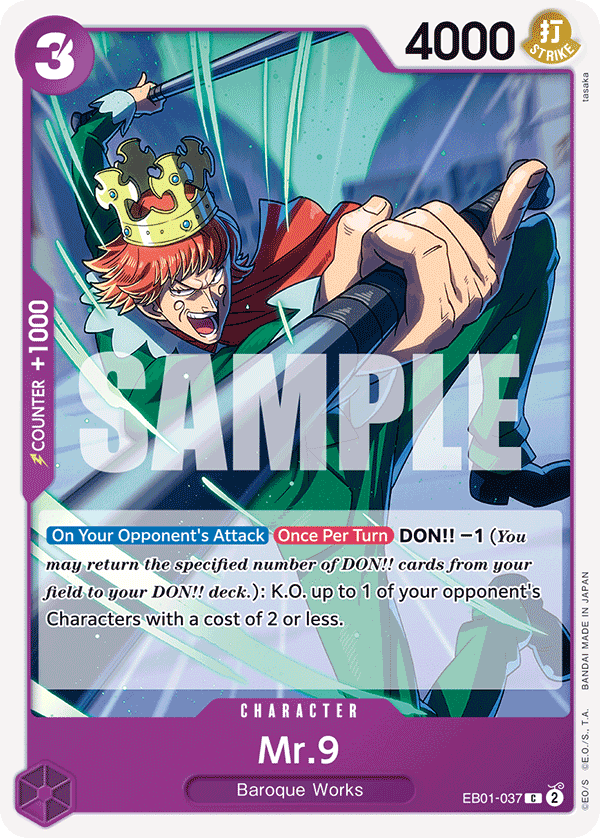 Mr. 9 EB01-037 One Piece TCG