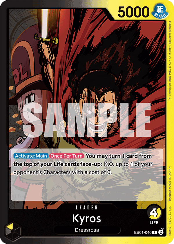 Kyros EB01-040 One Piece TCG
