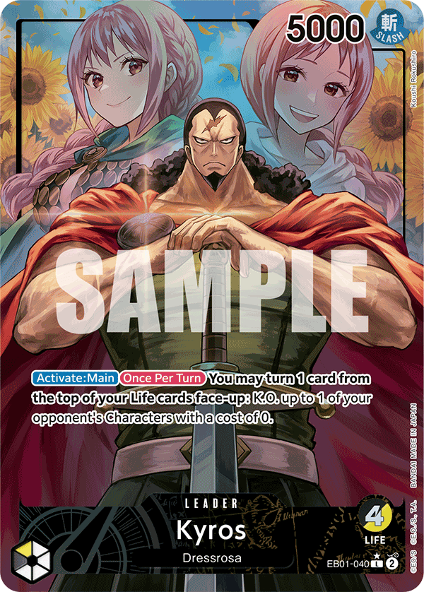 Kyros (Alternate Art) EB01-040_p1 One Piece TCG