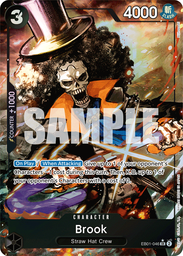 Brook (046) (Alternate Art) EB01-046_p1 One Piece TCG