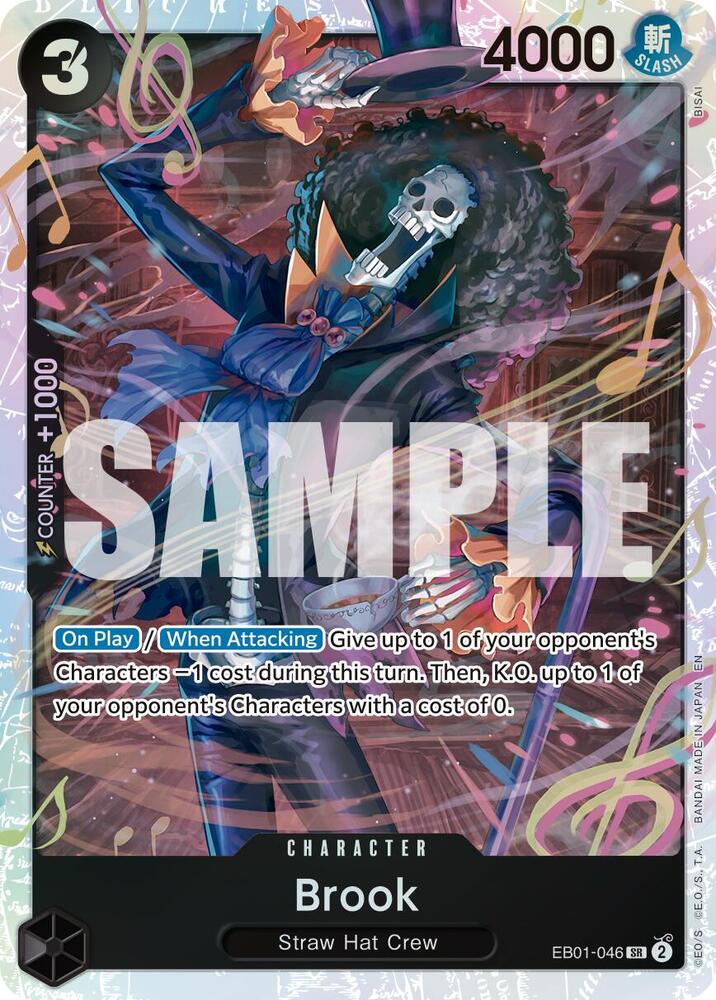 Brook - EB01-046 (Reprint) EB01-046_r1 One Piece TCG
