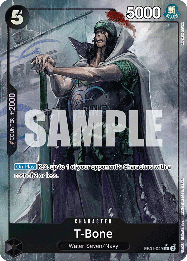 T-Bone (Alternate Art) EB01-049_p1 One Piece TCG