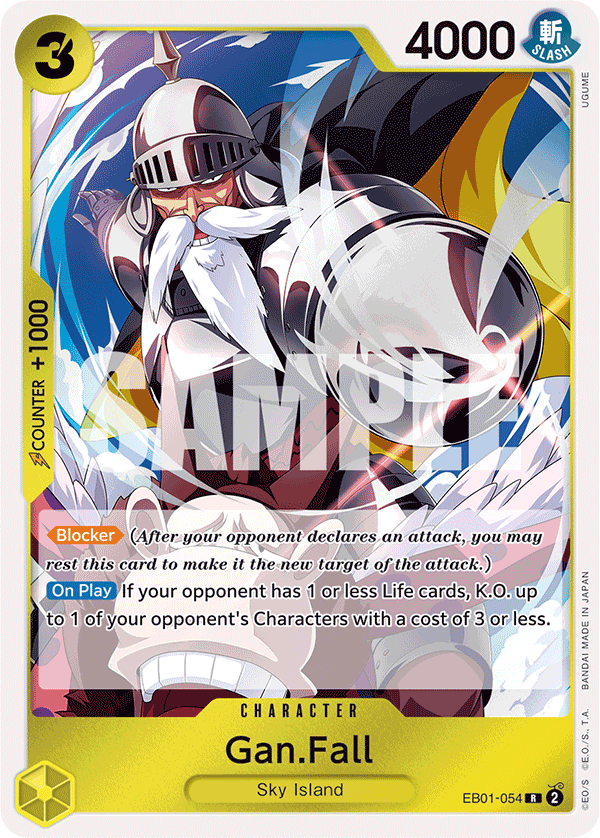 Gan.Fall EB01-054 One Piece TCG