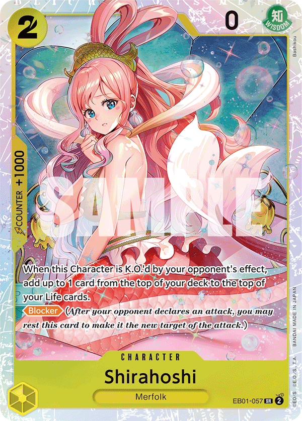 Shirahoshi EB01-057 One Piece TCG