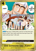 Did Someone Say...Kami? (Pirate Foil) EB01-060_p1 One Piece TCG