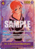 Mr.2.Bon.Kurei (Bentham) (Alternate Art) EB01-061_p1 One Piece TCG