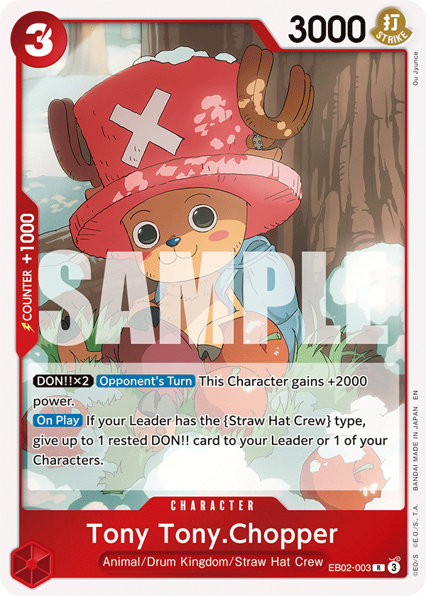 Tony Tony.Chopper EB02-003 One Piece TCG