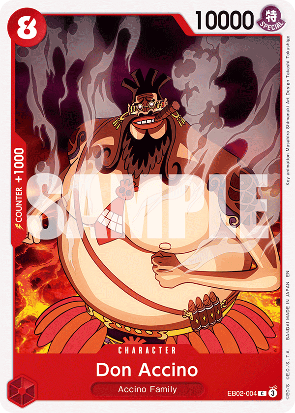 Don Accino EB02-004 One Piece TCG