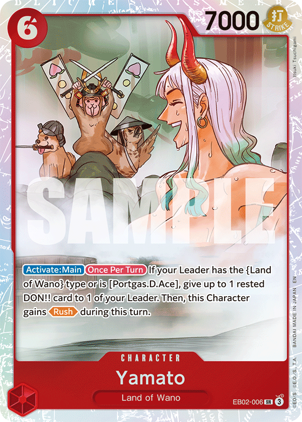 Yamato EB02-006 One Piece TCG