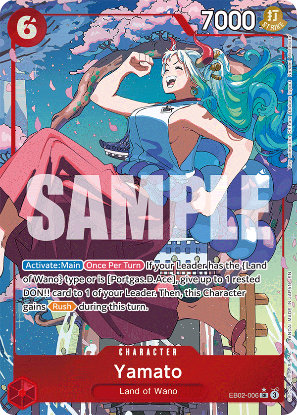 Yamato (Alternate Art) EB02-006_p1 One Piece TCG