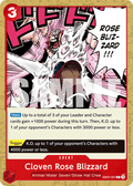 Cloven Rose Blizzard EB02-007 One Piece TCG