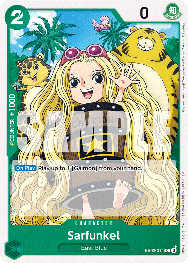 Sarfunkel EB02-014 One Piece TCG