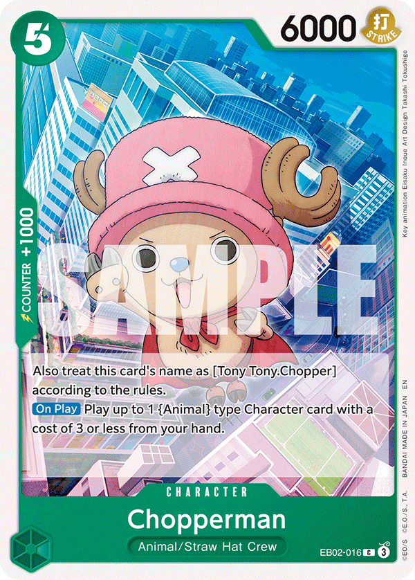 Chopperman EB02-016 One Piece TCG
