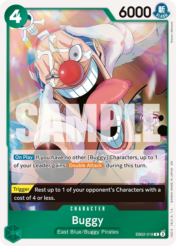 Buggy EB02-018 One Piece TCG