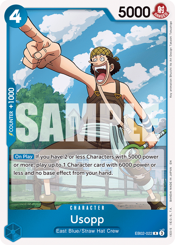 Usopp EB02-022 One Piece TCG