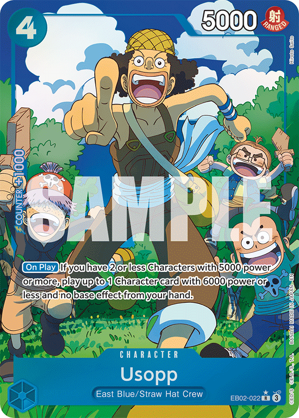 Usopp (Alternate Art) EB02-022_p1 One Piece TCG