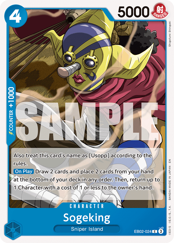 Sogeking EB02-024 One Piece TCG