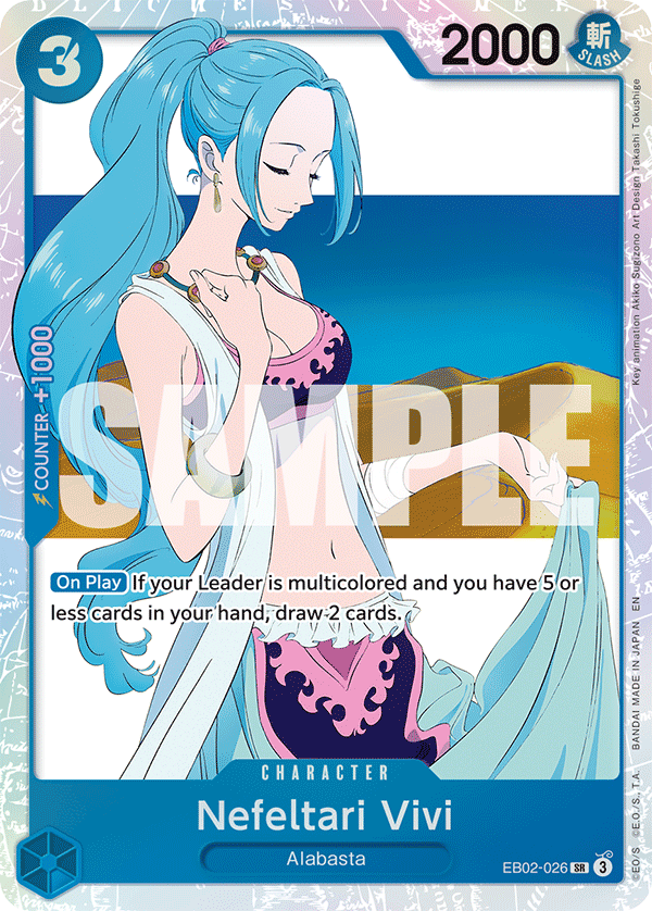 Nefeltari Vivi EB02-026 One Piece TCG