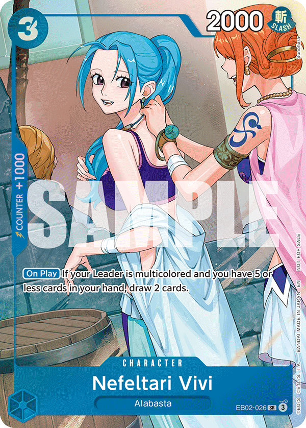 Nefeltari Vivi - EB02-026 EB02-026_p2 One Piece TCG