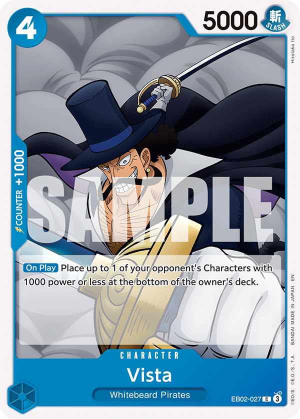 Vista EB02-027 One Piece TCG