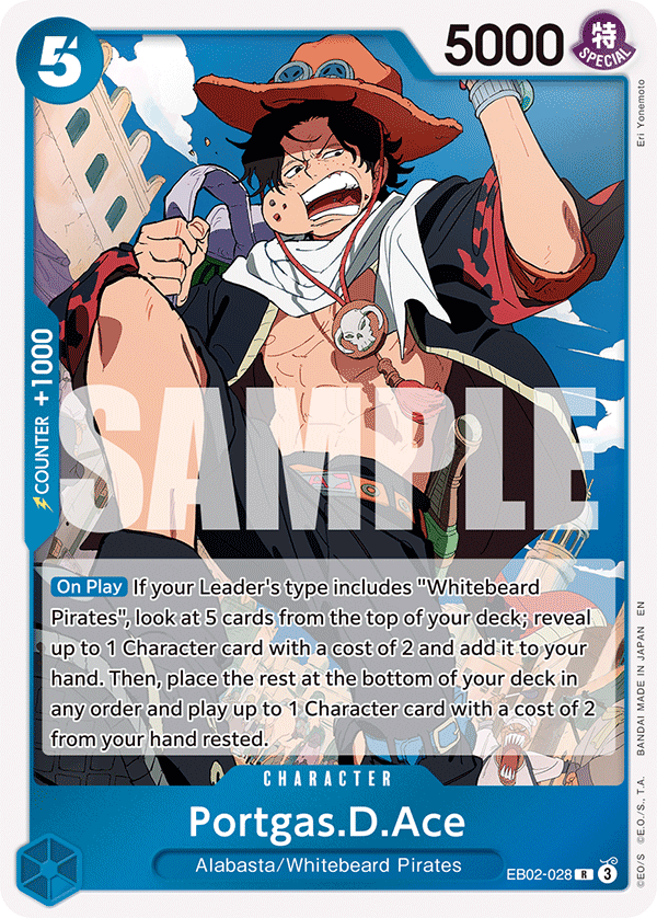 Portgas.D.Ace EB02-028 One Piece TCG