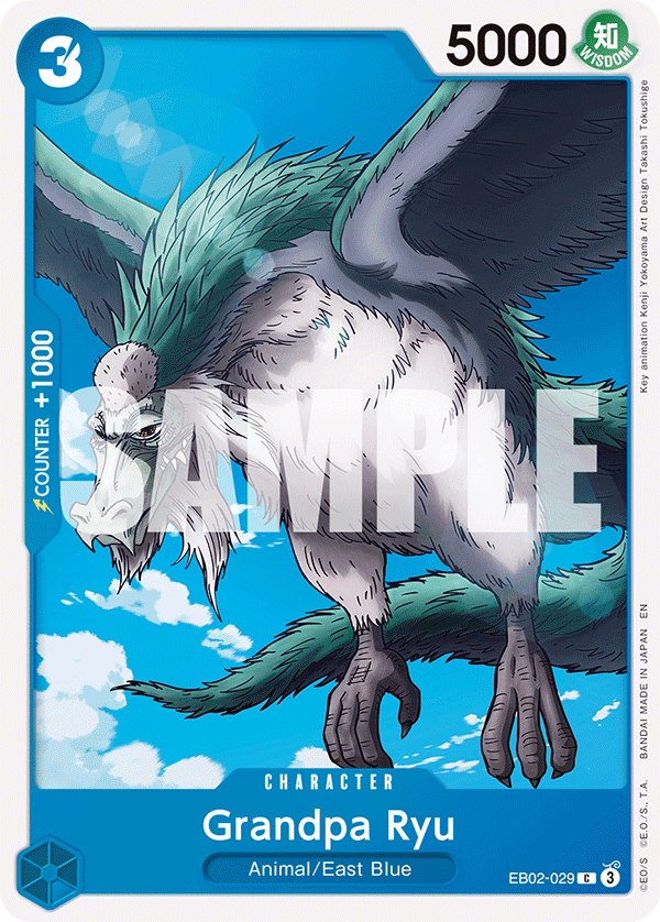 Grandpa Ryu EB02-029 One Piece TCG