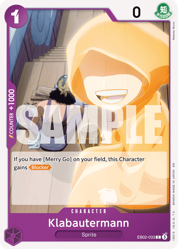 Klabautermann EB02-033 One Piece TCG
