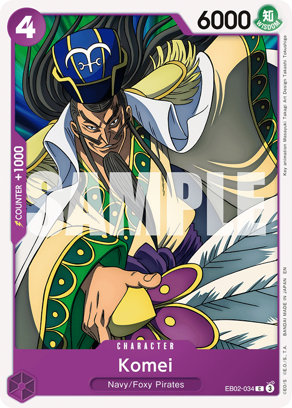 Komei EB02-034 One Piece TCG