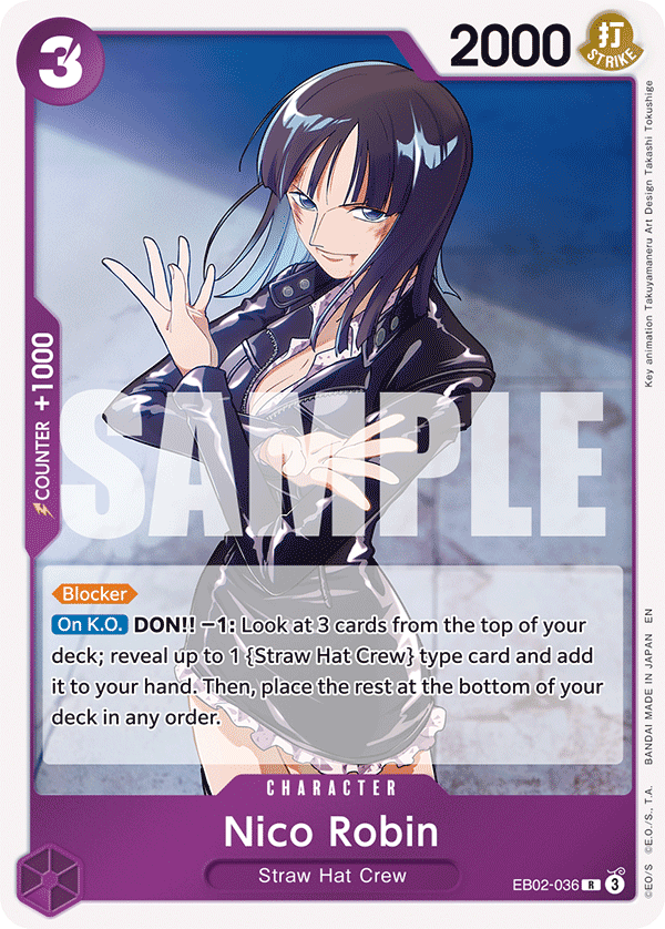Nico Robin EB02-036 One Piece TCG