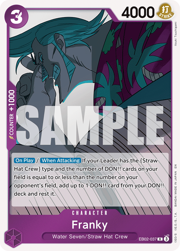 Franky EB02-037 One Piece TCG