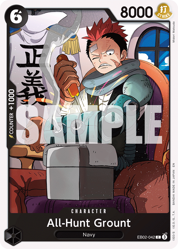 All-Hunt Grount EB02-042 One Piece TCG