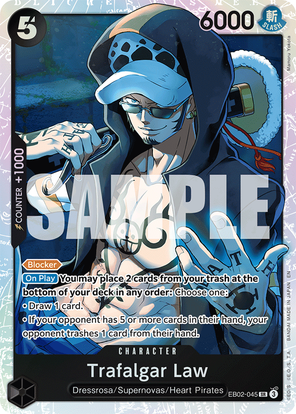 Trafalgar Law EB02-045 One Piece TCG