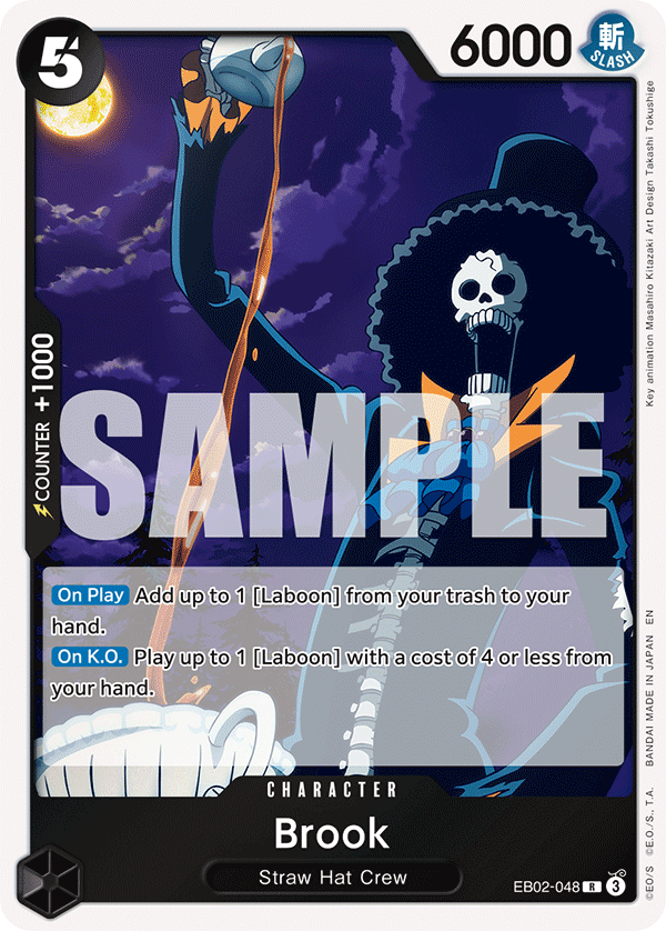 Brook EB02-048 One Piece TCG