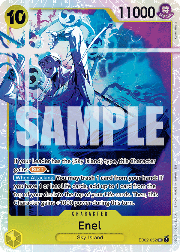Enel EB02-052 One Piece TCG